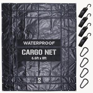 Black Taurus Heavy Duty Waterproof Cargo Tarp