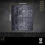 Black Taurus Heavy Duty Waterproof Cargo Tarp