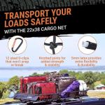 Grit Performance Heavy-Duty Cargo Net with Clips