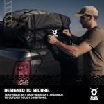 Black Taurus Heavy Duty Waterproof Cargo Tarp