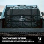 Black Taurus Heavy Duty Waterproof Cargo Tarp