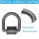 Zenkrozi 8 Heavy Duty Weld-On D Rings