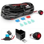 GOOACC 300W 12-Inch LED Light Bar Combo