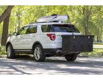 Large Poly Hitch Mounted Cargo Carrier Box, Black