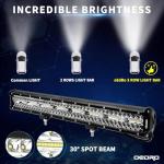 OEDRO 23 Inch LED Light Bar with Wiring Harness