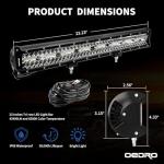 OEDRO 23 Inch LED Light Bar with Wiring Harness
