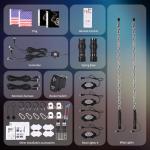 3FT LED Whip Light and Rock Light Combo
