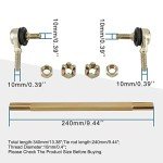 GOOFIT 240mm Tie Rod Assembly for ATVs