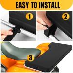 Universal ATV Passenger Seat with Shock Absorption