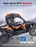 KEMIMOTO Soft Door UTV Cab Enclosure for ZForce