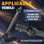 ATVMaster Drive Shaft for Polaris RZR 900/1000