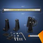 Nilight 42-Inch 240W LED Light Bar for Off-Road