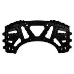 Polaris ATV Gloss Black Rear Rack Assembly