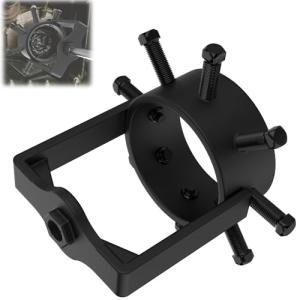 DITKOK ATV CV Axle Removal Tool Fits 5/8"-18 Slide Hammer (Slide Hammer Not Included), 95mm OD Axle Puller Tool Compatible with ATVs/UTVs, Metal CV Joint Removal Tool with Reinforcement Gussets