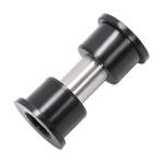 HECASA A Arm Bushing Kit Compatible with 2009, 2011-2014 Honda TRX450ER/ 400X 1999-2008 Sportrax 400/450 Full Set Control Arm Kit ATV Silvery Black