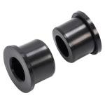 HECASA A Arm Bushing Kit Compatible with 2009, 2011-2014 Honda TRX450ER/ 400X 1999-2008 Sportrax 400/450 Full Set Control Arm Kit ATV Silvery Black