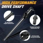 ATVMaster Front Propeller Drive Shaft Prop Fit for Polaris RZR S 800 2009-2014 | Fit for Polaris RZR 800 2008-2014, OE 1332439, 1332651, 1332904