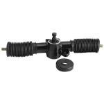 WPHMOTO 330mm 13in Power Steering Gear Shaft Rack Pinion with M10 Tie Rod Ball End Joint Links 80mm for 4 Wheelers Go Kart ATV UTV Quad Drift Trike Buggy