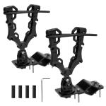 Upgraded Single ATV/UTV Gun Rack, Hunting Tool Holder Mount Compatible with UTV/ATV/Golf Cart/Bicycle, Holding Gun Bow Hunting Tool Shovel Hoe Sickle