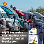 Shell Rotella T6 Full Synthetic 5W-40 Motor Oil, 1 Gallon (3 Pack)