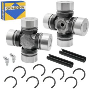 GOLKNHA 2 Set Front Prop Shaft U-Joint for Polaris ACE ATP Magnum RZR Ranger Sportsman Xpedition Xplorer 570 330 500 570 700 800 900 1000 1995-2023 OEM# 2203703 2202015 3235500 3235616 3260104