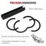 GOLKNHA 2 Set Front Prop Shaft U-Joint for Polaris ACE ATP Magnum RZR Ranger Sportsman Xpedition Xplorer 570 330 500 570 700 800 900 1000 1995-2023 OEM# 2203703 2202015 3235500 3235616 3260104