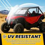 HECASA Folding Windshield for Honda Talon 1000R/X