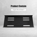 RYANSTAR RACING Engine Mount Plate Compatible with Predator 420cc 670cc Predator Engine Riser Plate Go Kart Motor Mount Adjustable Motor Plate