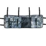 Vanlison Heavy-Duty UTV ATV Double Gun Rack Roll Cage Organizer Bag - Padded Rifle Case with Extra Storage Compatible with Polaris Ranger, Can-Am, Honda, Yamaha, Kawasaki UTVs (Fits 2 Guns) Phython