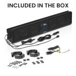 BOSS BRT26A Bluetooth ATV Sound Bar – 26 Inch