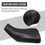 PIT66 Black PVC Leather Seat Cover for Honda Rancher