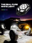 600% Bright RGBW LED Rock Lights Kit for ATVs