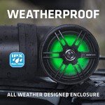 Soundstorm BTB8L 8-Inch Bluetooth Powersports Speaker System