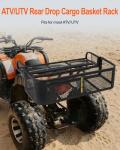 Heavy Duty ATV Rear Drop Cargo Basket Rack