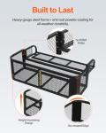 Heavy Duty ATV Rear Drop Cargo Basket Rack