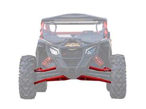 SuperATV 72" Red Front A-Arms for Maverick X3