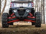 SuperATV 72" Red Front A-Arms for Maverick X3