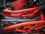 SuperATV 72" Red Front A-Arms for Maverick X3