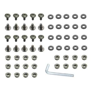 ATV Plastic Fender Set with Bolt and Nut Kit