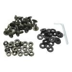 ATV Plastic Fender Set with Bolt and Nut Kit