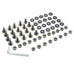 ATV Plastic Fender Set with Bolt and Nut Kit