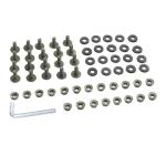 ATV Plastic Fender Set with Bolt and Nut Kit
