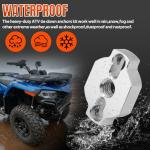 Heavy-Duty Aluminum ATV Tie Down Anchors Kit