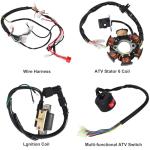 LAXEEM ATV Wiring Harness and Spark Plug Kit