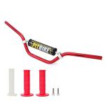 WEIYINGSI Red Aluminum ATV Handlebars 28.75"x7.48