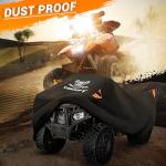 Tokept Heavy Duty Waterproof ATV Cover - 86 Inch