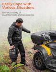 KEMIMOTO Heavy-Duty ATV Fender Tool Organizer Bag