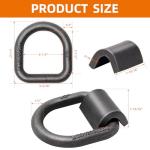 12-Pack Heavy Duty 12000LBS Weld-On D Rings
