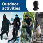 YESLIFE Black Ski Mask for Outdoor Activities