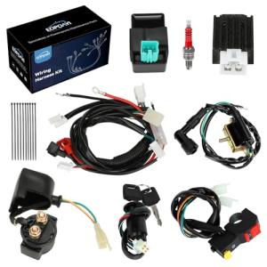 Electric Start Wiring Harness for Pit Bikes